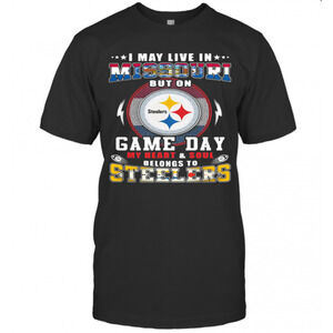I May Live In Missouri But On Game Day T-Shirt